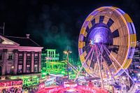 Ferris wheel at the fair in Groningen