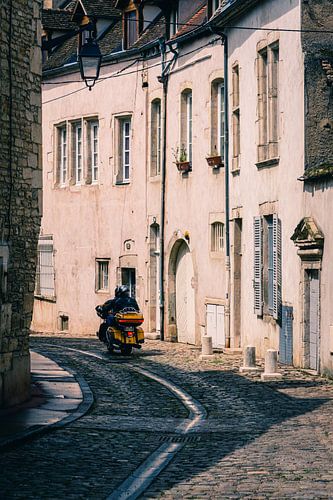 Moto à Beaune