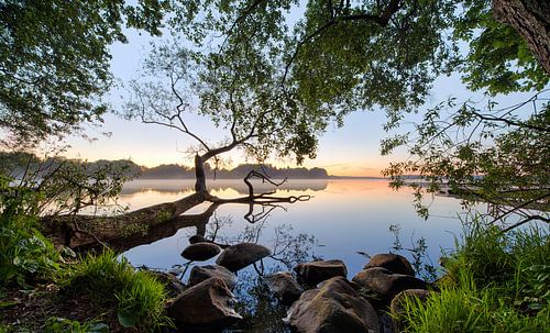 Uitzicht op het meer