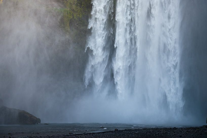 Chute d'eau Skogafoss en Islande par Tim Vlielander