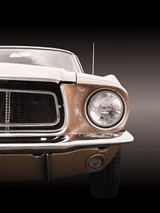 Voiture de collection américaine Mustang Coupé 1968 sur Beate Gube