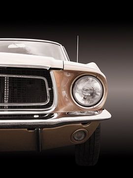Amerikaanse oldtimer Mustang Coupe 1968