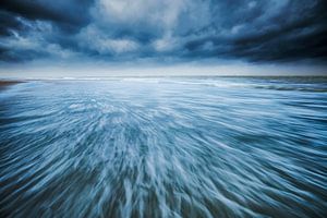 Plage de la mer du Nord à Texel. sur AGAMI Photo Agency