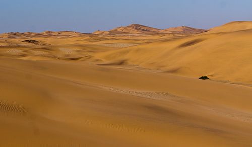 Duinen in de Namib woestijn, Namibië
