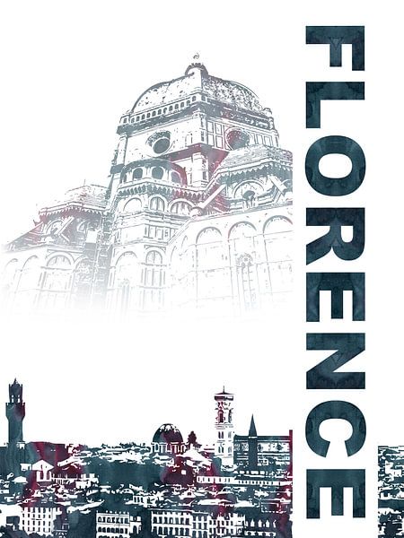 Florence par Printed Artings