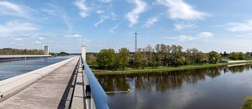 Kanalbrücke Magdeburg van Richard Wareham