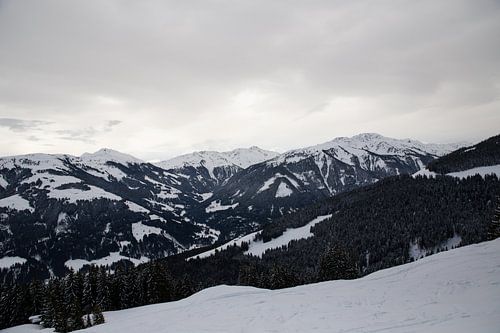 sneeuw landschap oostenrijk