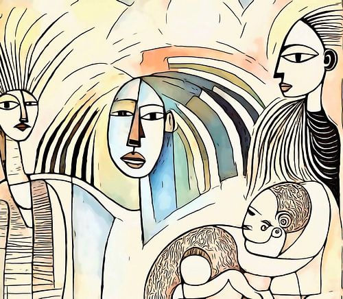 Onderweg in Afrika, motief 1