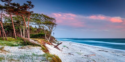 Abendstimmung am Weststrand auf dem Darß von Sascha Kilmer