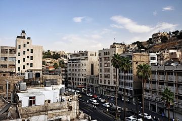 Wenn Amman in der Abendsonne leuchtet von Frank Photos