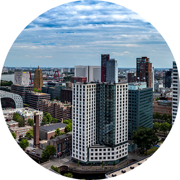 Panorama centrum Rotterdam van Midi010 Fotografie