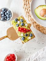 Advocado on a cracker