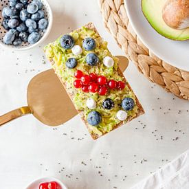 Avocado auf Knäckebrot von Veerle Verhoeven