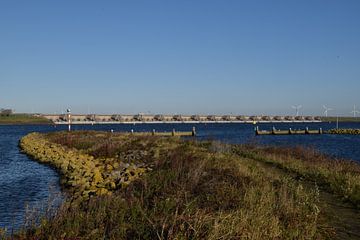 Vue du barrage de Haringvliet sur Robin Verhoef