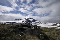 Norway snow mountain