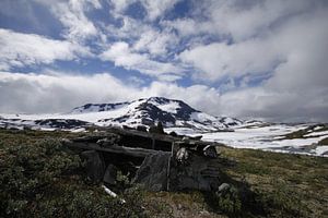 Norwegen Schneeberg