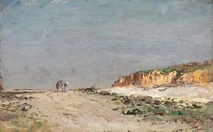 Carlos de Haes-Weg paysage à la plage, Paysage antique