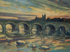 Maasbrücke Herbstnachmittag