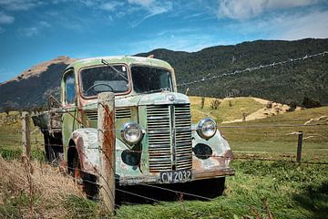 Truck met pensioen van Wim van Berlo