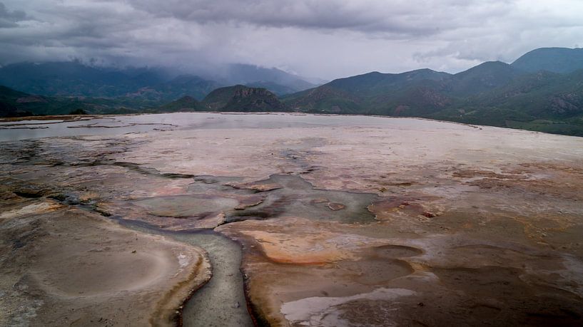 Courants à Hierve el Agua par Dennis Werkman