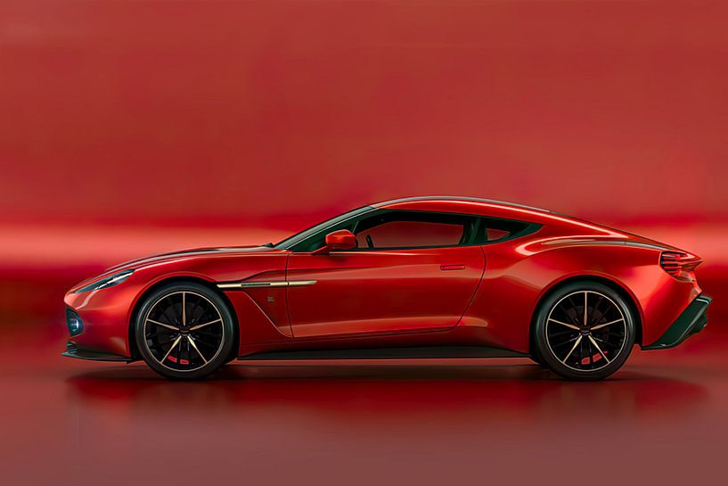 Aston Martin Vanquish Zagato, britischer Sportwagen von Gert Hilbink