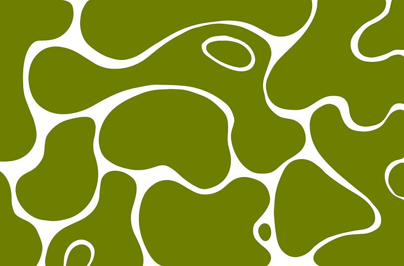 Abstract Organic Forms II by Mad Dog Art