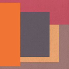 Abstrakte geometrische Formen, inspiriert von Josef Albers. von Dina Dankers