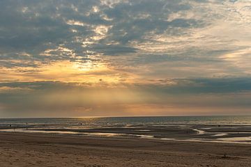 Sonnenuntergang an der Nordsee