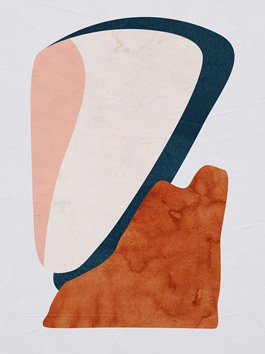Modern Abstract Organic Geometric