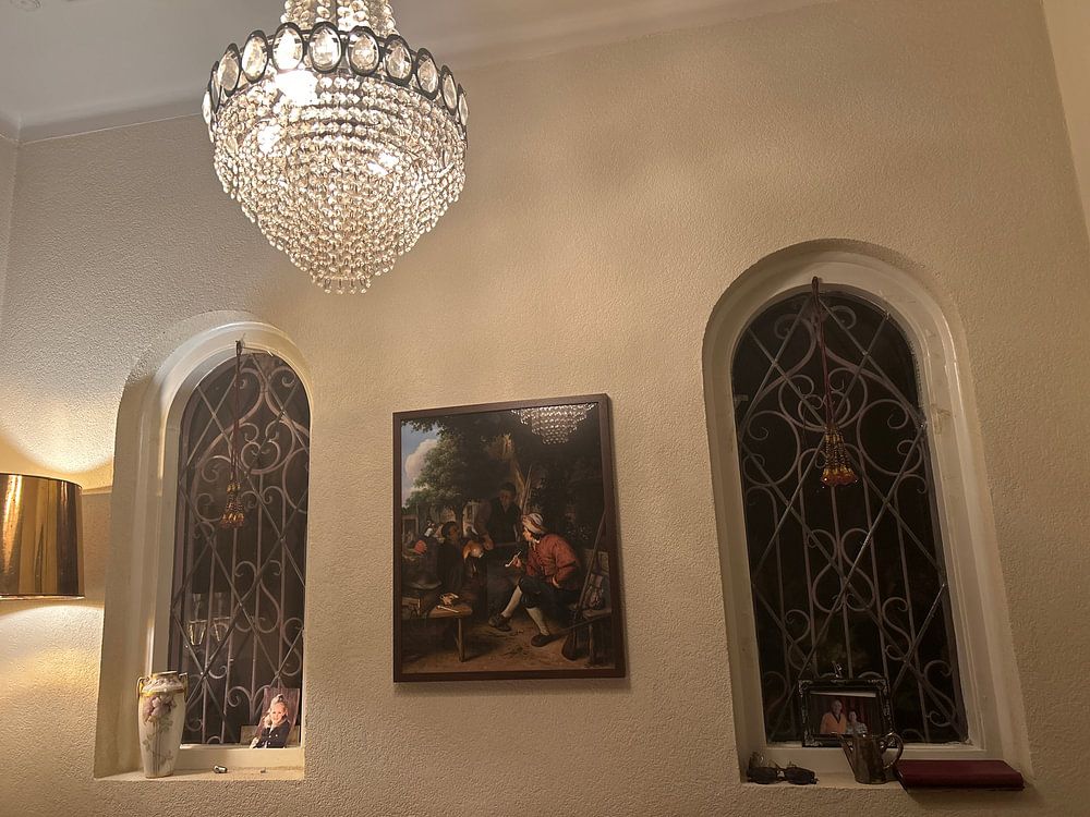 Voyageurs au repos, Adriaen van Ostade 