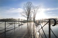Utrechtse Poort Naarden met tegenlicht