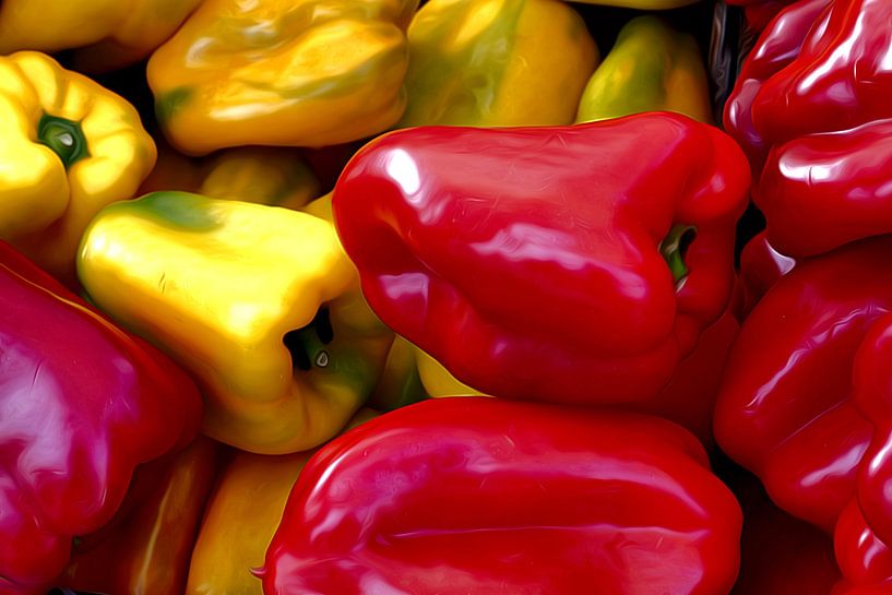 Poivron Rouge - Jaune ART 2.0 BD par Ingo Laue