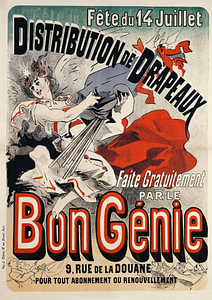Jules Chéret – Faite Gratuitement Par Le Bon Génie (1881)
