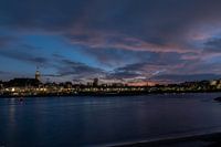 Evening shot of Waalkade near Nemegen