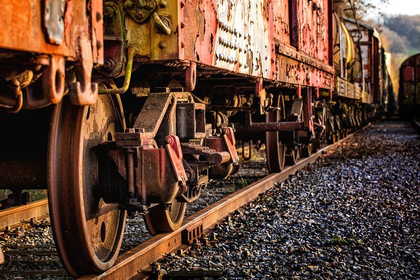 Train wagons by Rob Boon