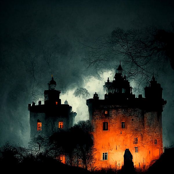 the mystery of castle by Rando Fermando