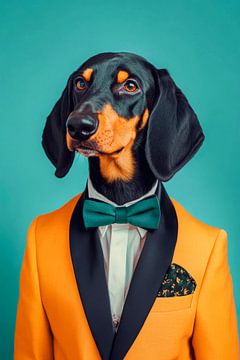 Dachshund by Poster Art Shop