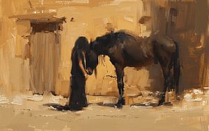 Atmospheric Country Living | Horse on the Wall