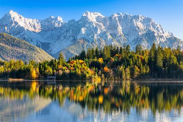 Herfstmiddag in de Beierse Alpen