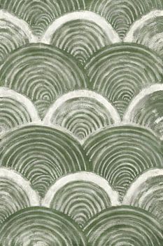 Tanz von Seigaiha | Grün