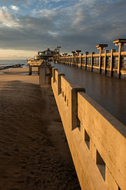 Blankenberge Pier, Sunset, Belgium by Imladris Images