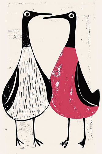 Oiseaux modernes | Pink Whimsy