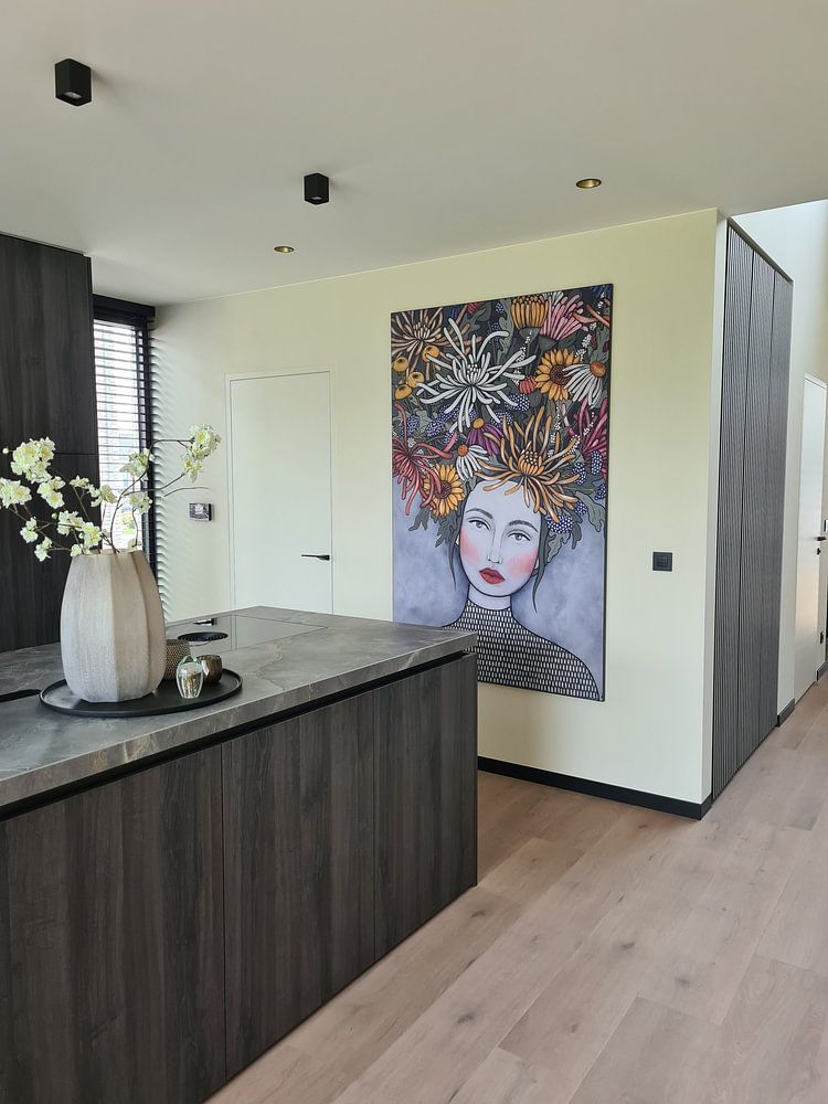 Des fleurs dans mes pensées (nr.2022-05)  par Kris Stuurop 