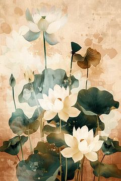 Lotus Stille von Marijke Trienekens