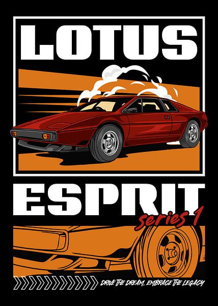 Lotus Esprit Series 1 Car par Adam Khabibi