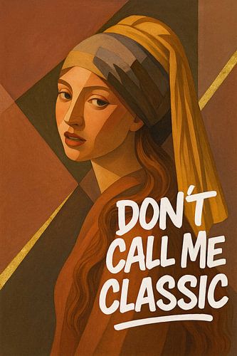 Classic Rebellion - Meisje met de Parel van Moonheart Artworks