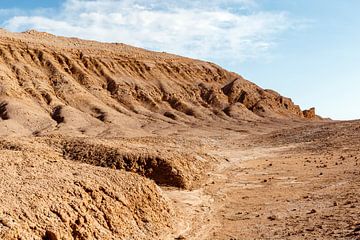 Zand en rotslandschap van de maan vallei (Valle de la Luna) in de Atac van WorldWidePhotoWeb