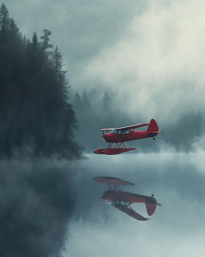 Autumn magic by the lake