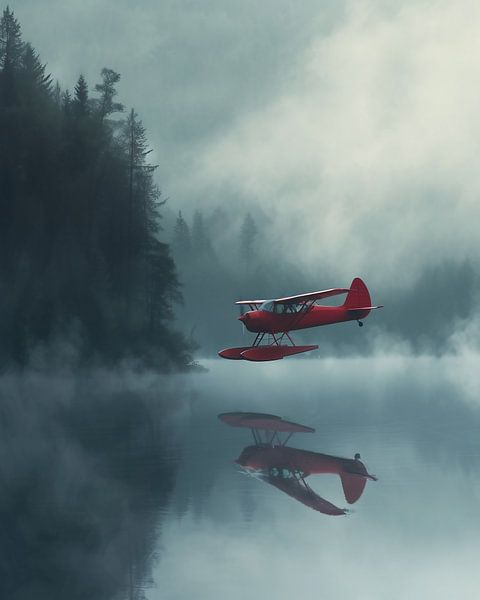 Herbstzauber am See von fernlichtsicht