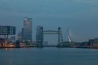 De Hef in Rotterdam tijdens het blauw uurtje van MS Fotografie | Marc van der Stelt thumbnail